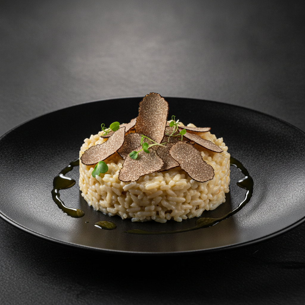 Risotto al Tartufo Nero Pregiato