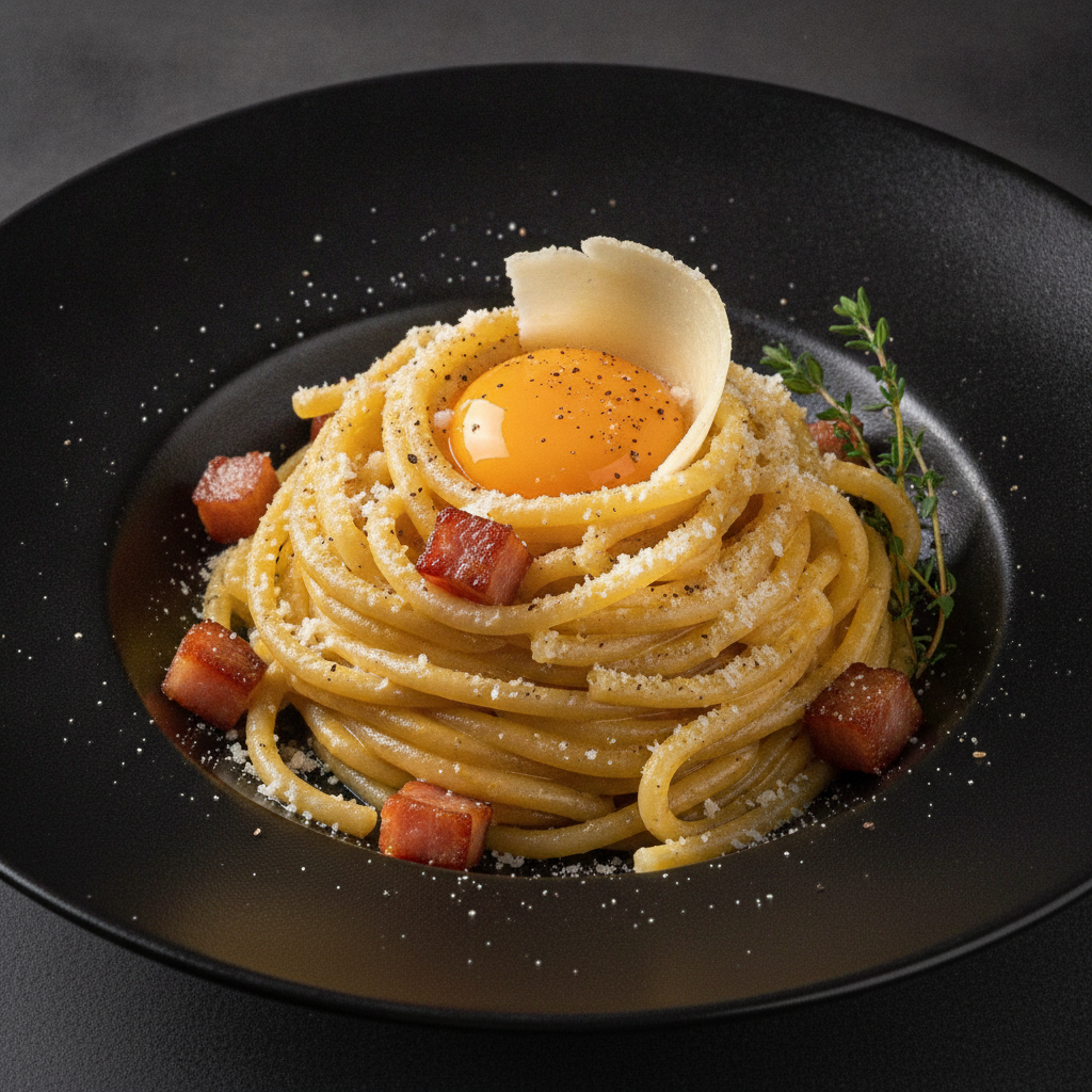 Carbonara Gourmet con Guanciale DOP