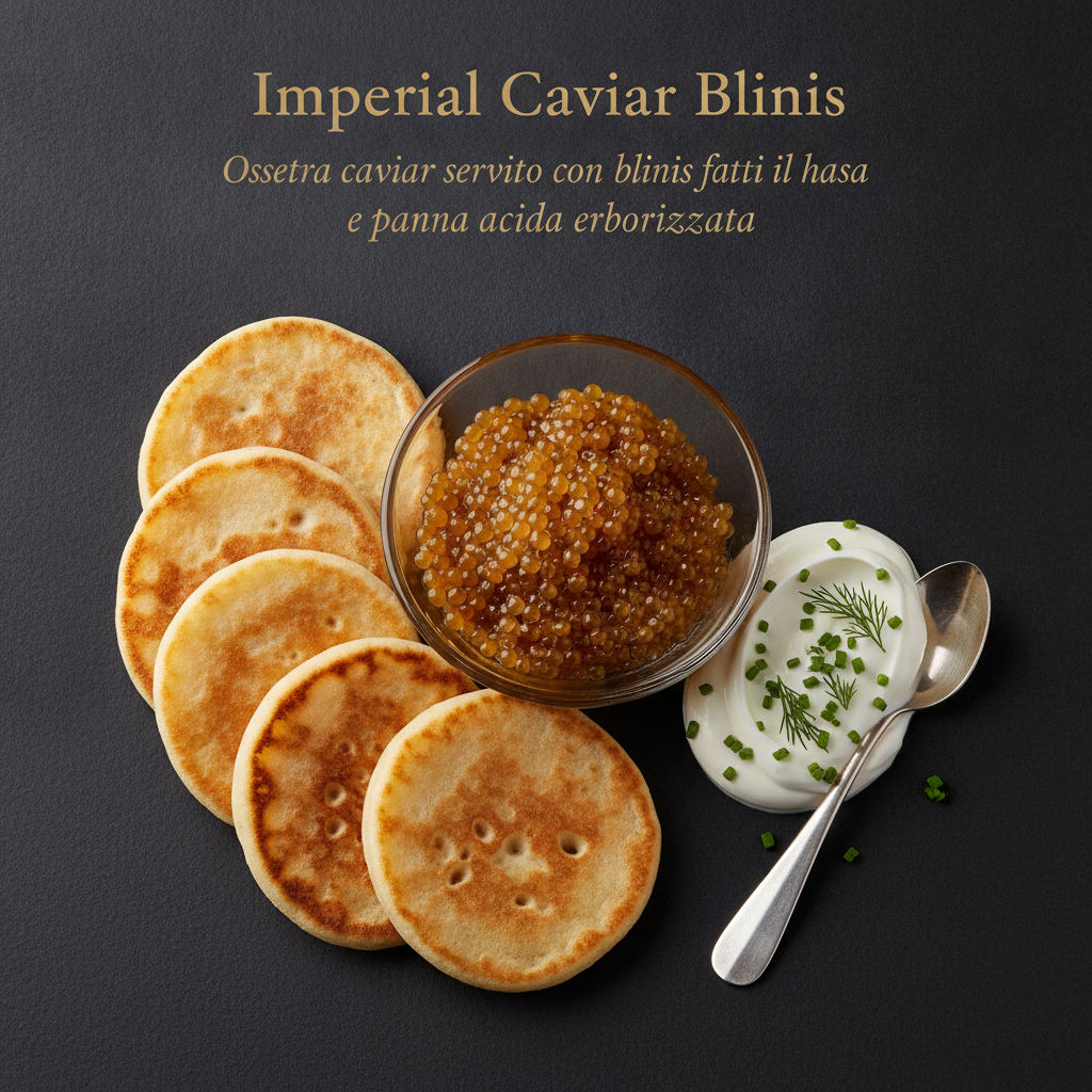 Imperial Caviar & Blinis