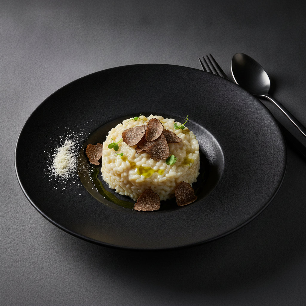 Risotto al Tartufo Nero Pregiato