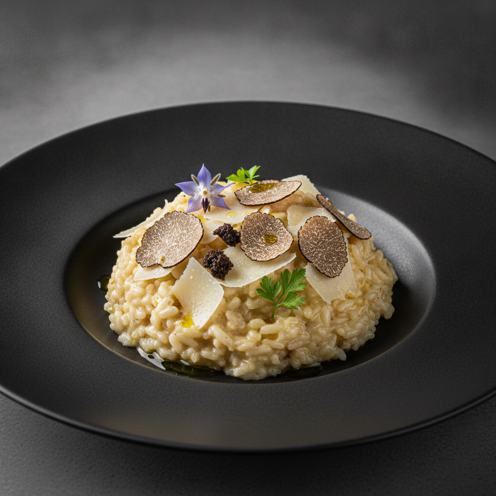 Risotto al Tartufo Nero Pregiato